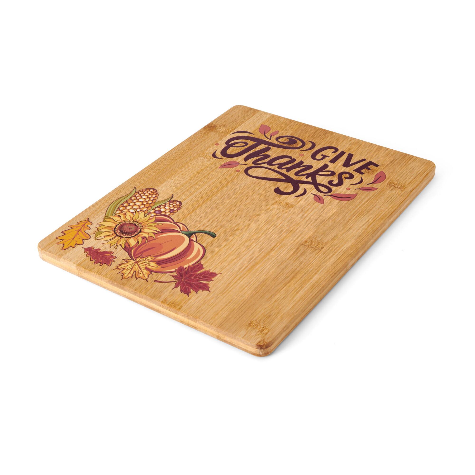 Farberware Give Thanks Bamboo Cutting Board